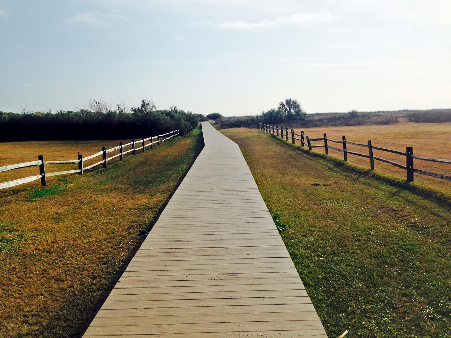 acryfin coating on boardwalk